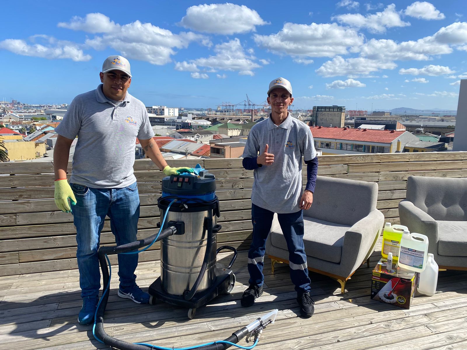 Gotcha Cleaning team